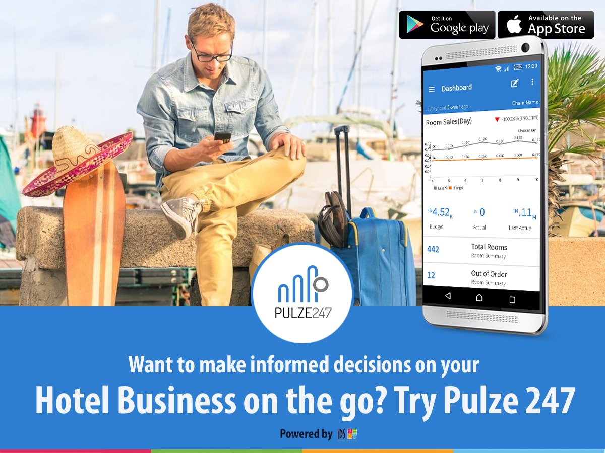 YourPocketPMS's tweet photo. Want to make informed decisions on your Hotel Business on the go?
Try #Pulze247 :https://t.co/Z2Gbi7to1b
#AppTalk https://t.co/6zEJyyq5SR