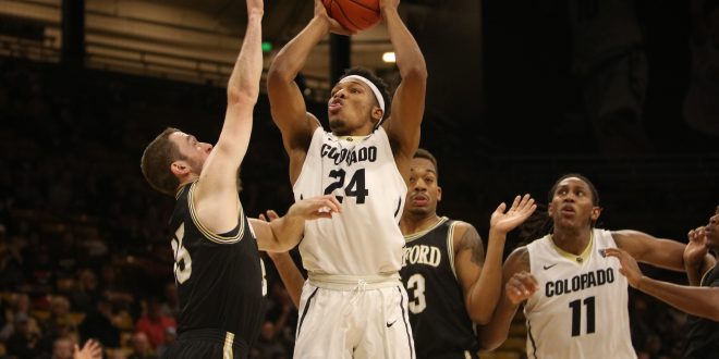 The_CUI's tweet image. #GeorgeKing led the #CUBuffs #CUBoulder to their first conference win of the season
/bit.ly/2jDILDi