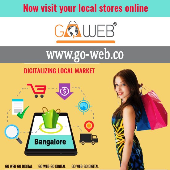 go_web_co's tweet photo. #GoWeb - Now Visit Your Online Local Market @ Your Home
Buy Anything Anytime @ Your Home
(#OnlineLocalMarket) - #GoDigital #MakeIndiaDigital https://t.co/EfB9yZqq5i