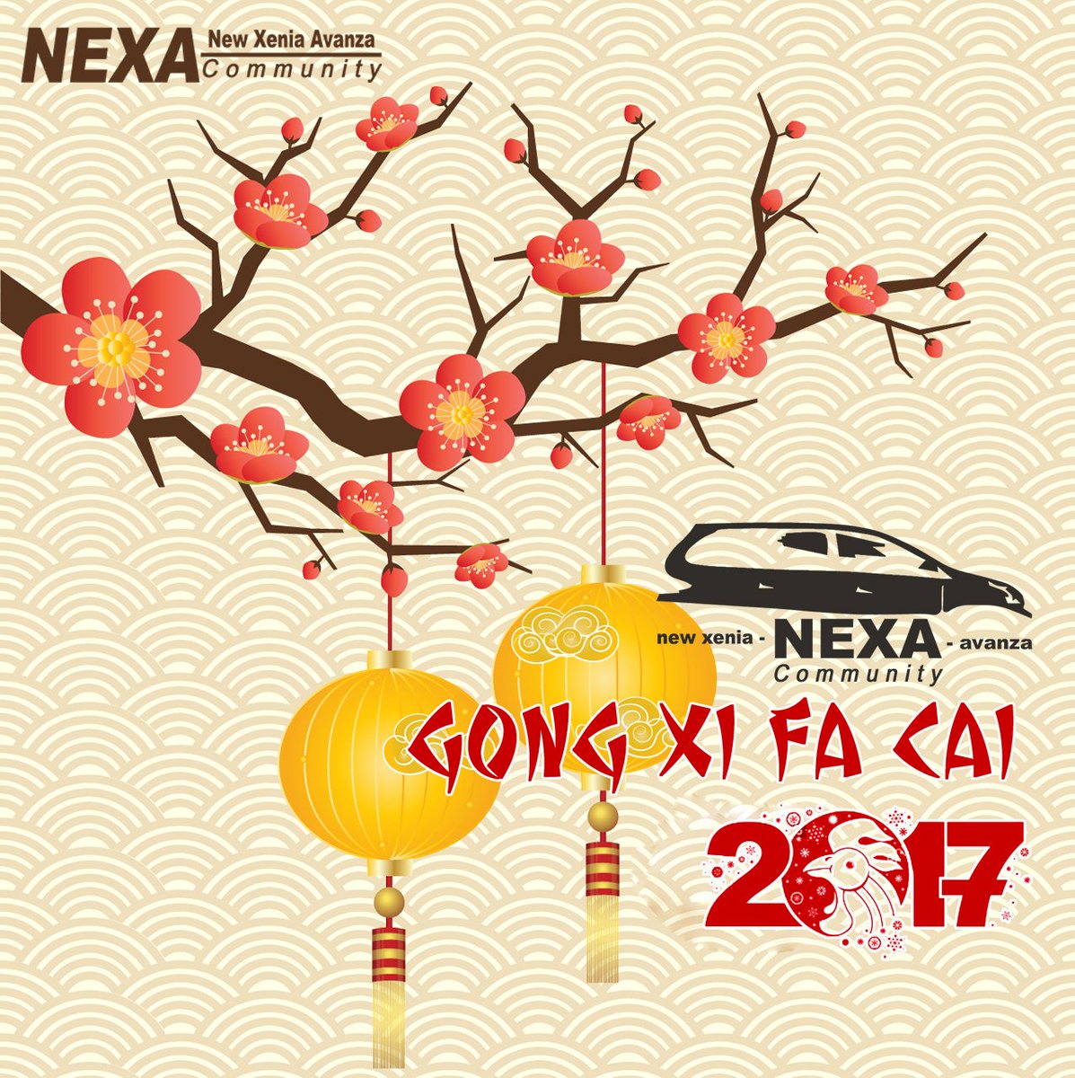 Selamat Hari Raya Imlek Bagi Yang Merayakannya..
GONG XI FA CAI 2017
<a href="/Nexa_ID/">NEXA Community</a>