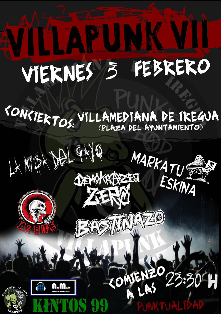 VillapunkInfo's tweet photo. Hemos vuelto chavalada https://t.co/HqoO8FTAih