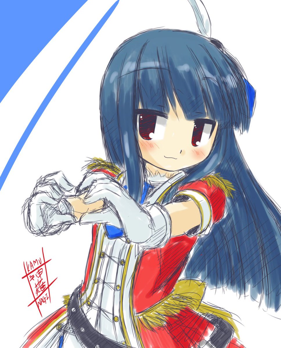 かむなぎ 双狐稲荷神社 雪美ちゃん絵の模索は続く 目のアイラインは元イラストよりも自分的イラストに寄せるならばやや緩めのラインかなぁ 前髪と目の隙間感をどうするかも課題 今よりもう少しあけるべきか悩むなぁ ここら辺は自分的イラストとの兼ね合いに