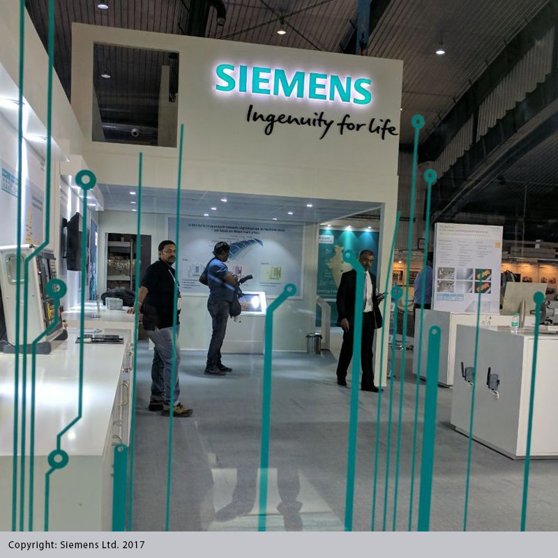 SiemensIndia's tweet photo. #Digitalisation is the theme at the #Siemens booth at #IMTEX2017. Find out how it can help your business. Visit #Hall 2B A102. https://t.co/qmeU4ti3hC