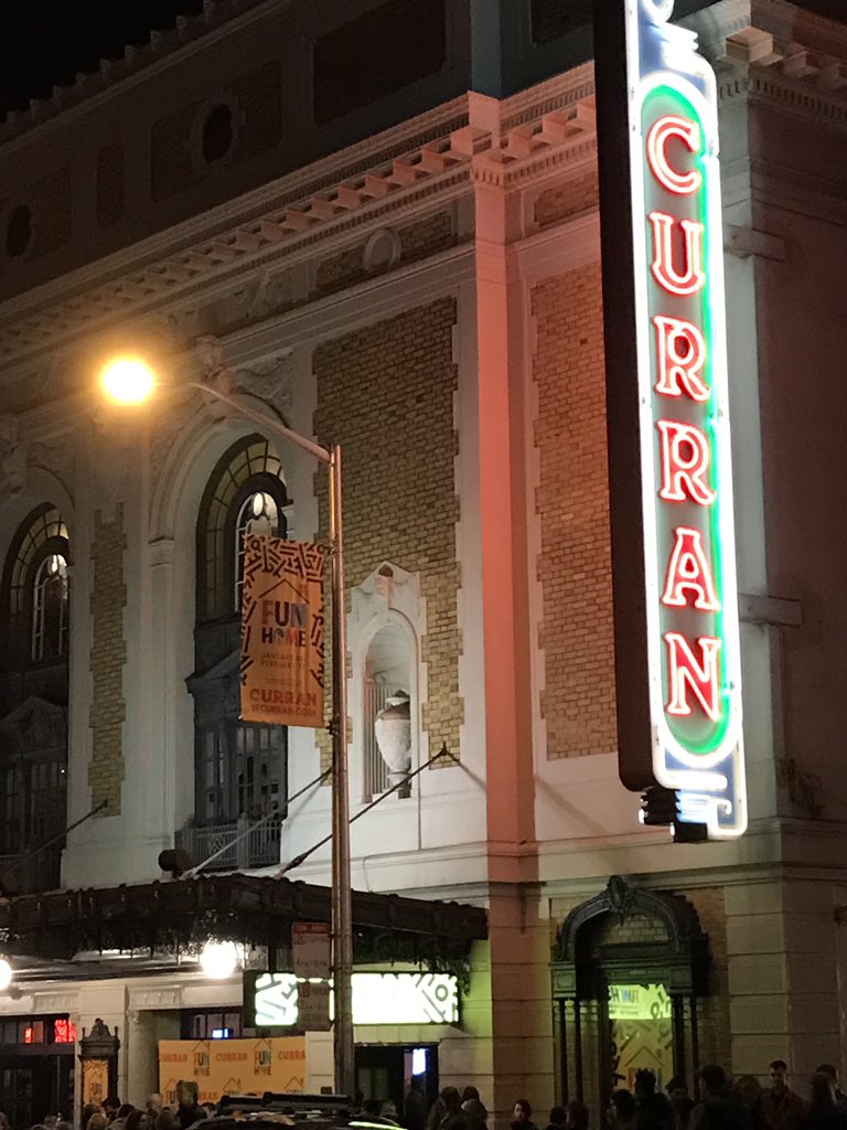Showtime <a href="/sf_curran/">Curran</a> we are excited for our entire community that this  landmark of San Francisco is back in action #theater #OpeningNight