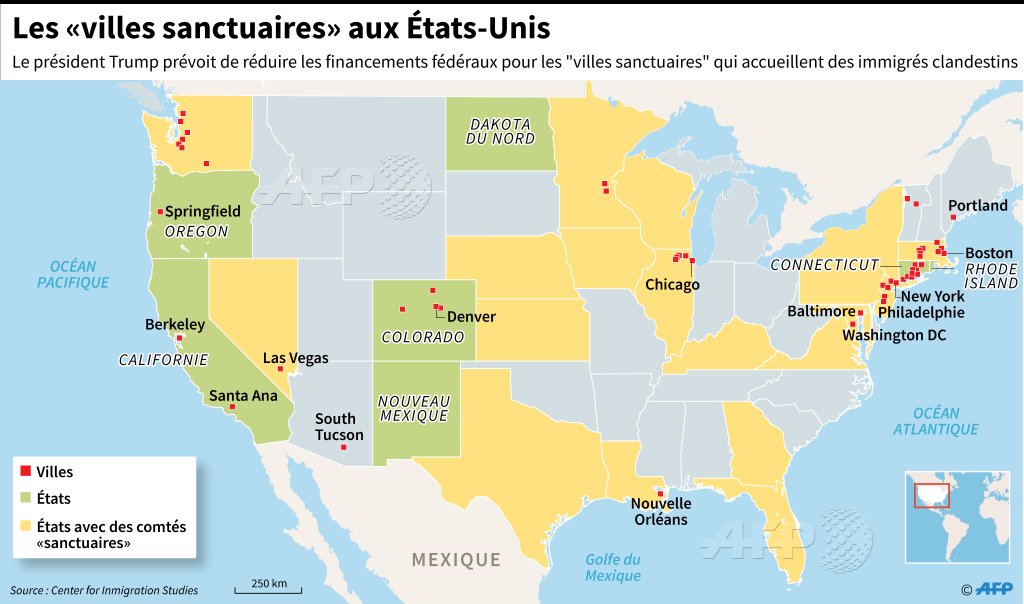 carte villes sanctuaires