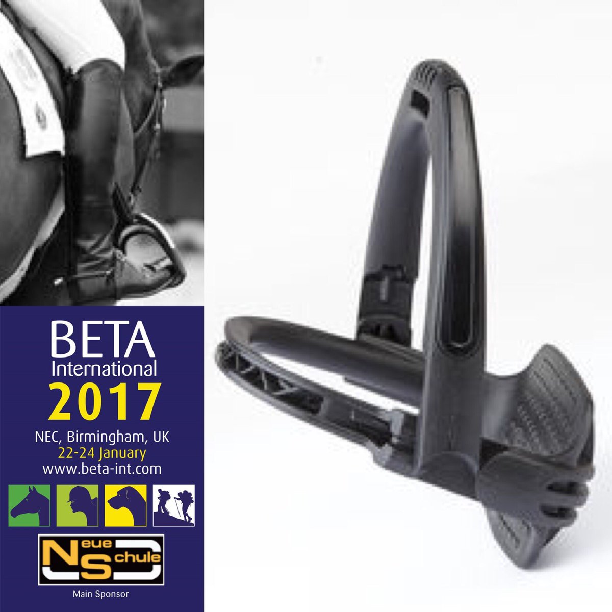 EquineHour's tweet photo. RT & Follow @TreehouseHorse for a chance to WIN the #BETAInt17 Innovation Award Nominated Bostock Stirrups
Draw Sun 29th at #EquineHour https://t.co/JjlKbpEsuD