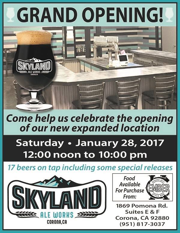 tuneriescb's tweet photo. Skyland Ale Works Expansion Grand Opening - hoppedla #craftbeer #usa  https://t.co/Gk8kPhLokx https://t.co/oWZxC7wXrT