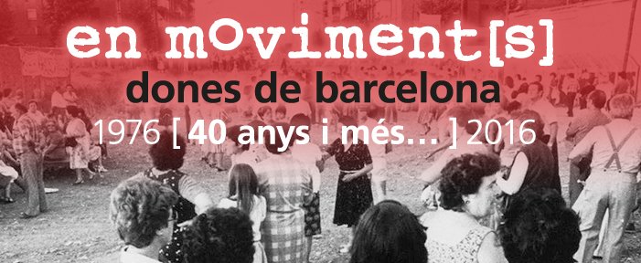 craifgh's tweet photo. El Comissionat de Programes de Memòria @bcn_ajuntament impulsa:En moviment(s). Dones de Barcelona. 40 anys i més  https://t.co/CJ23voiDC2 https://t.co/WwmAlplxxR