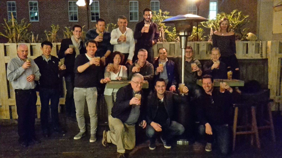 CampeyTurfCare's tweet photo. The European party at #STMA2017 #England #Ireland #France #Japan #Netherlands https://t.co/j0M1HrIwnD