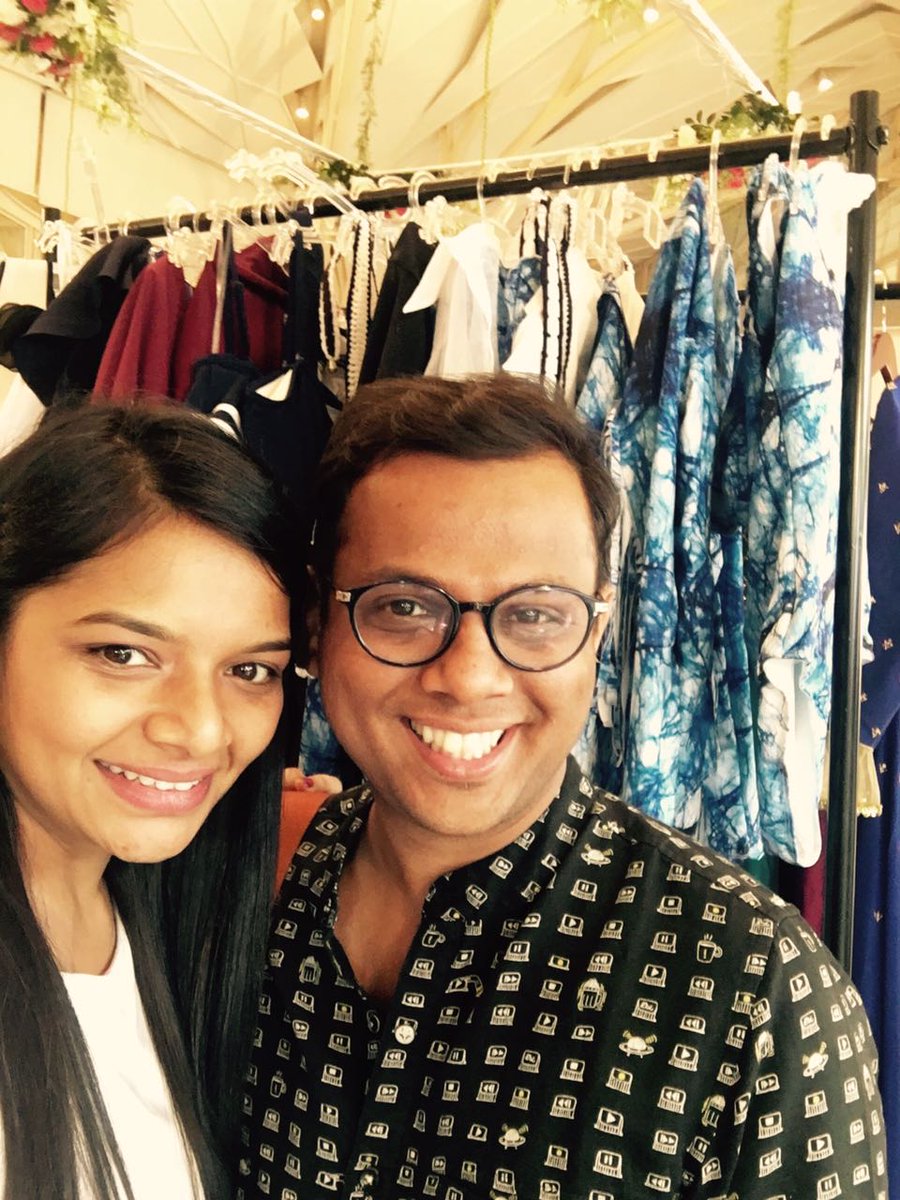 house_of_nm's tweet photo. Thank U @harshadvesaokar , #Bollywood actress #SnehaUllal ,stylist @eshaamiin and @Kedhar333 for visting us at #LabelBazaar yesterday https://t.co/4MHUTzm3gz