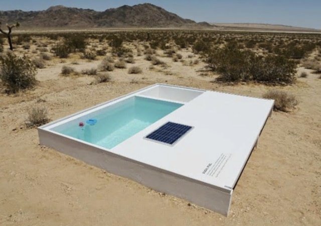 Esta piscina se encuentra en el desierto de Mojave, a través de unas coordenadas, debes encontrarla si quieres bañarte en ella.
¿Te animas?