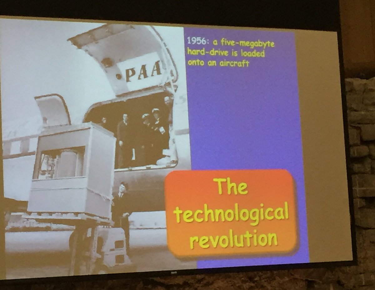 fp7shelp's tweet photo. David Alexander's presentation highlights how far technology has advanced. 

#ShelpEF https://t.co/2K6Az9CR5s