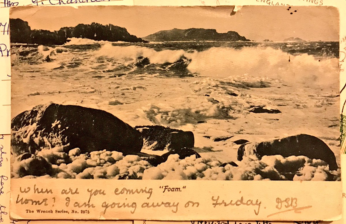 PastMessages's tweet photo. Rochester, 1905:

When are you coming home? https://t.co/VY5Thc9Sdz