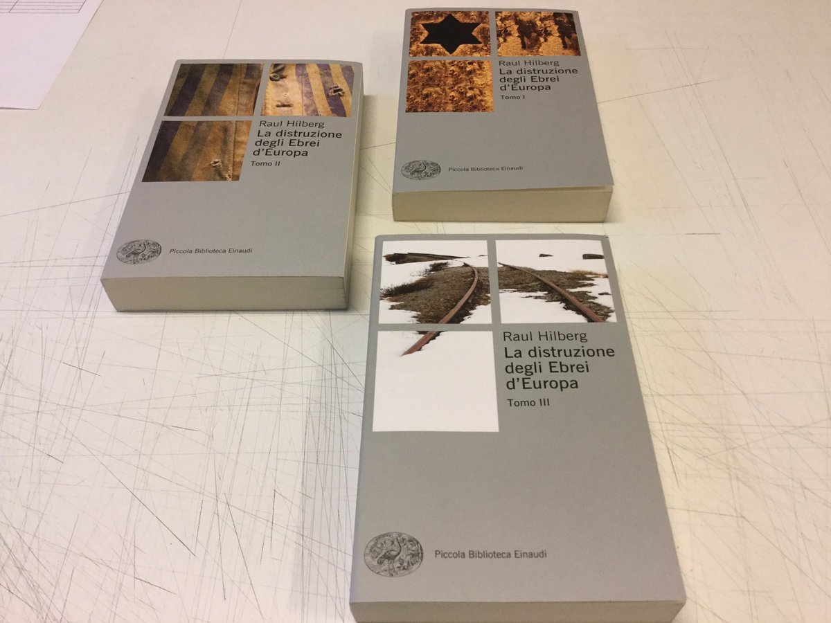 Se per qualche motivo pensate che citare Primo Levi una volta all'anno da Wikiquote non sia una buona idea, abbiamo ripubblicato Hilberg.