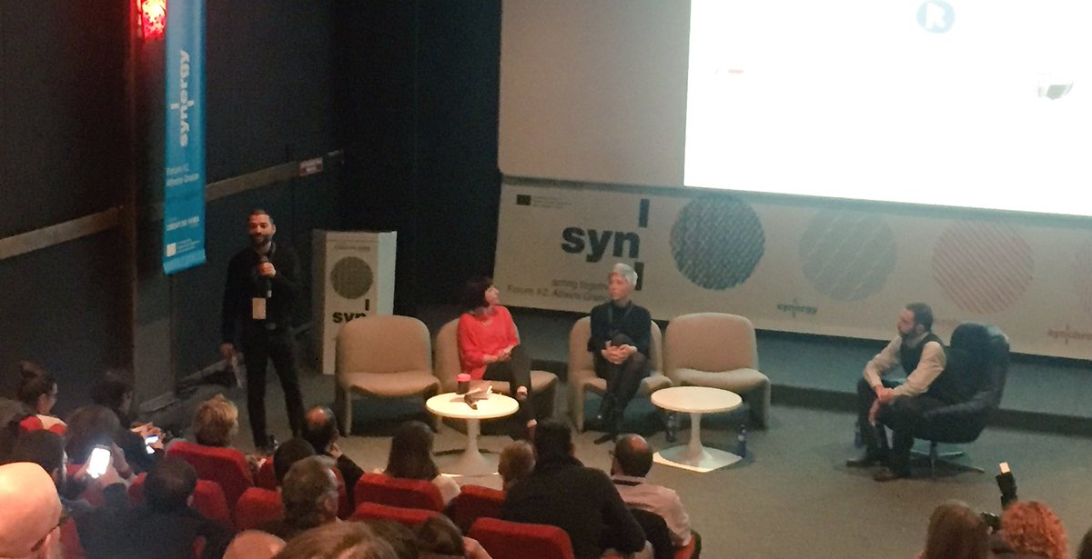 The changing business models in the creative spaces with Ivan <a href="/oberstivan/">Ivan Lopez Garrido</a> of <a href="/Republikken/">Republikken</a>, <a href="/CeciliaMTham/">Cecilia M Tham</a> of <a href="/mobbcn/">Mob</a> &amp; @Rosalie Hoskins