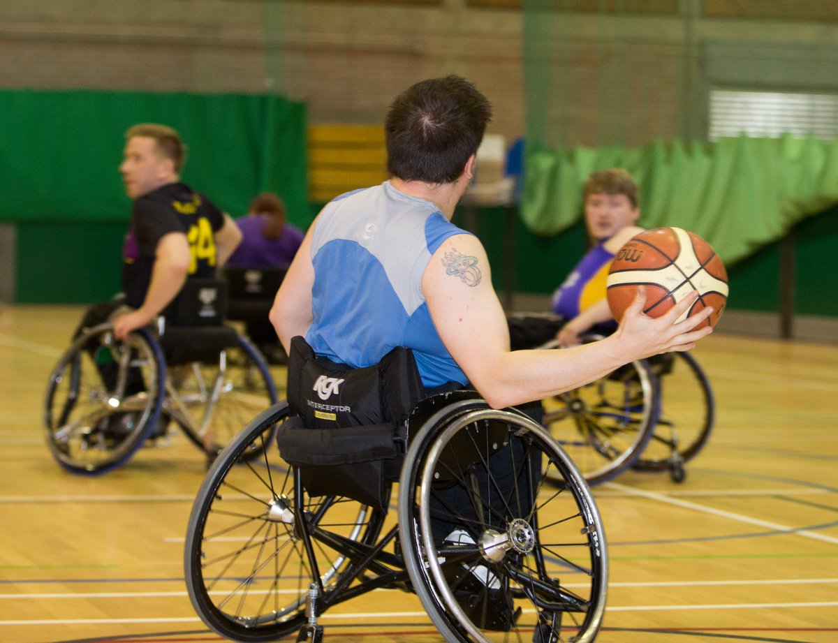 ANBorough's tweet image. Dep.Mayor @Noreenmcclella1 was delighted 2 visit Antrim's Knights W'chair Basketball Team ahead of their Irish Cup Final this w'end #gdluck
