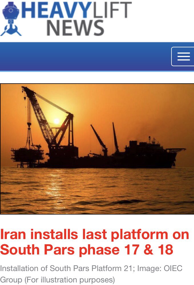 king_of_slings's tweet photo. In this Heavy Lift News pic, Oceanic 5000 is shown installing the phase 21 platform - KTL Offshore supplied the #KimLock & #KimFlex slings! https://t.co/tQ7ubAQryk