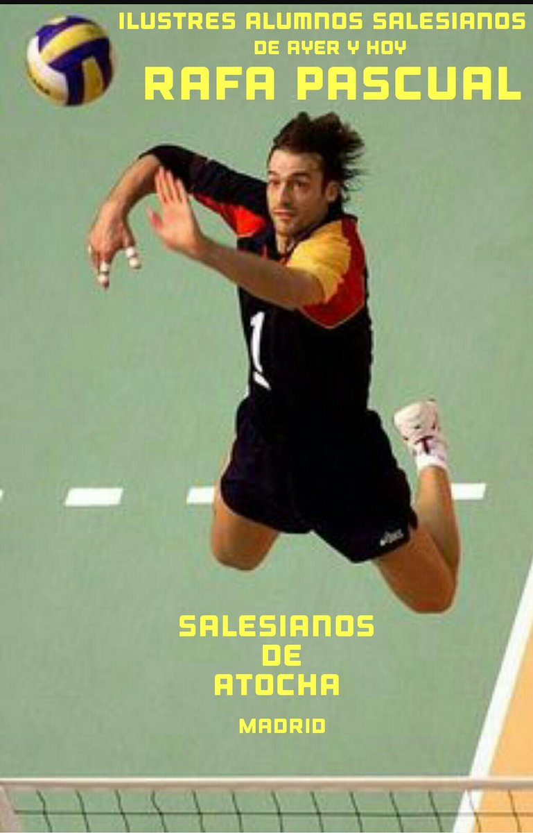 salesianosatoch's tweet photo. #ESOatoch en 🎓#ilustresalumnossalesianosDeAyerYHoy y #DonBoscoVIP 🎓hablamos de🏐🏆 @RafaPascual_1 🏆🏐 estudió en @salesianosatoch . https://t.co/872zjKdixj