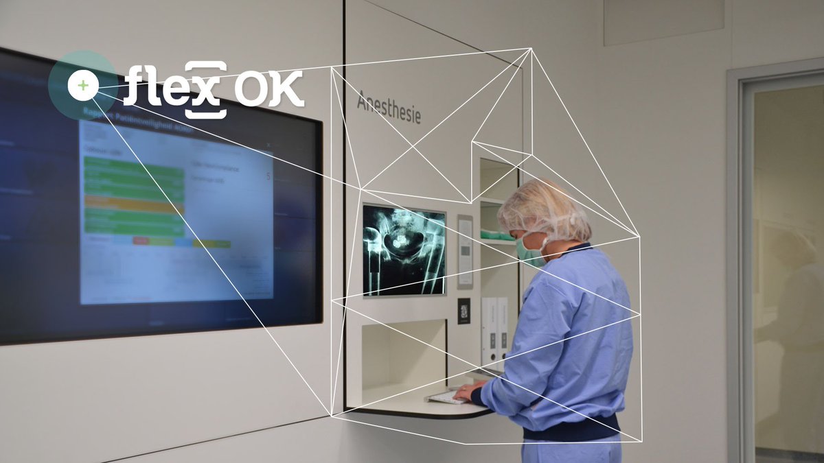 Optimaal gebruikerscomfort met de geintegreerde werkplekken in de #FlexOK