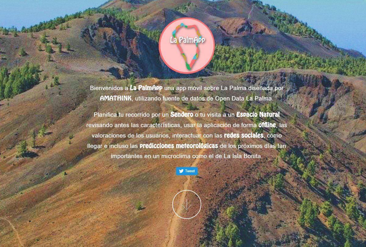 Lapalmajoven's tweet photo. ¡Anímate a conocer #LAPALMA!¿Conoces la aplicación #LaPalmApp? ➡https://t.co/OZDe3W4unR #lapalmajoven #ErasmusPlus #NoAcoso @AntaresLaPalma https://t.co/VtW6WMFgtp