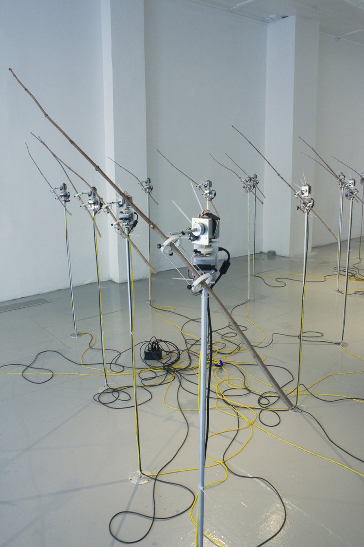 Tallieu_Art's tweet photo. Until 12 February 2017 #spacejunk #davidbowen @MattressFactory #factoryinstalled2016 #50twigs #unison #tracking #debris #discartedobjects https://t.co/mtvrWIi6Xe