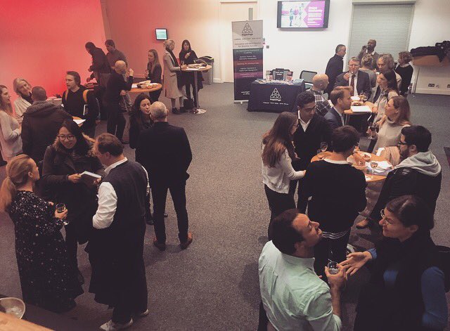KoganPageMktg's tweet photo. Drinks in full swing last night - all in the name of #creativity of course! Thanks for having us @cassbusiness #inyourcreativeelement https://t.co/AENSDAU0Kg