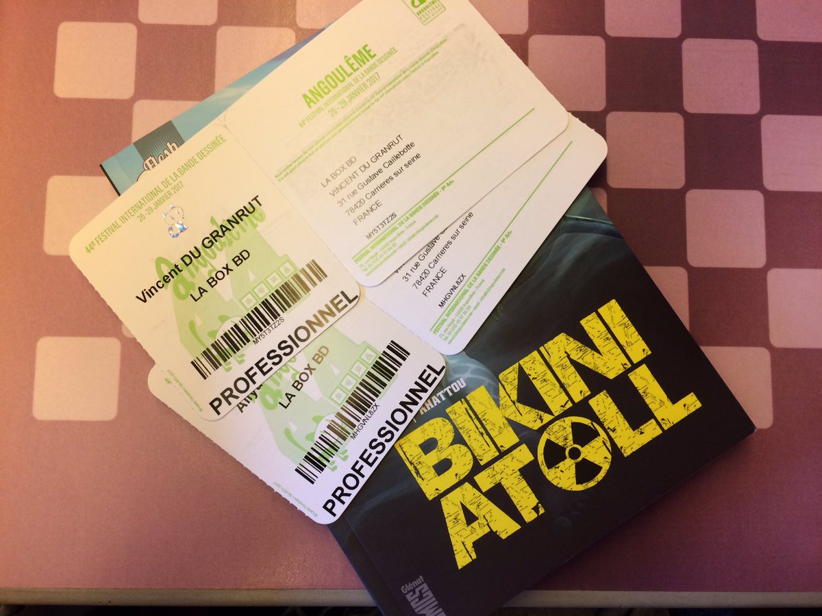 LaBoxBD's tweet photo. 🚊Débarquement immédiat : La Box BD arrive à Angoulême !
#bandedessinee #laboxbd #angouleme #festivaldelabandedessinee https://t.co/qsZp1BfM3T