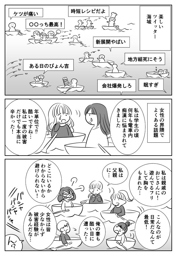 小林ギリ子 No Twitter 全ての男がそうではない と言う男性の漫画を描きました Notallmen