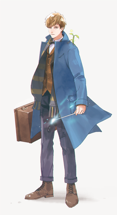 「遅くなったけど見れてよかった、たのしかった～
#ファンタビ 」|24のイラスト