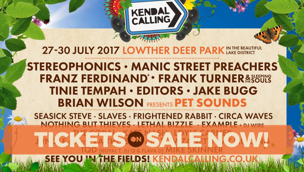 KendalCalling's tweet photo. ON SALE NOW! See you in the fields!

https://t.co/p5QMyZoIhw https://t.co/8ItpXncFGb