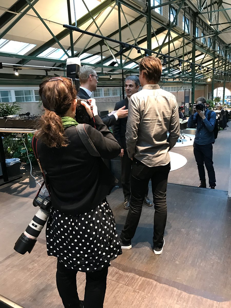 norrsken_org's tweet photo. Ibrahim Baylan, Swedish Minister for Policy Coordination &amp; Energy, visits the Norrsken House today. #STHLMTech #MovetoStockholm #ImpactTech https://t.co/yFVbttQBeM