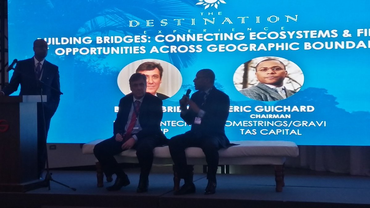 Moqhris's tweet photo. "The passion to invest in home country is worldwide due to emotional ties" (paraphrase) #ericguichard #mydestinationexperience https://t.co/GhXLQt1fIC