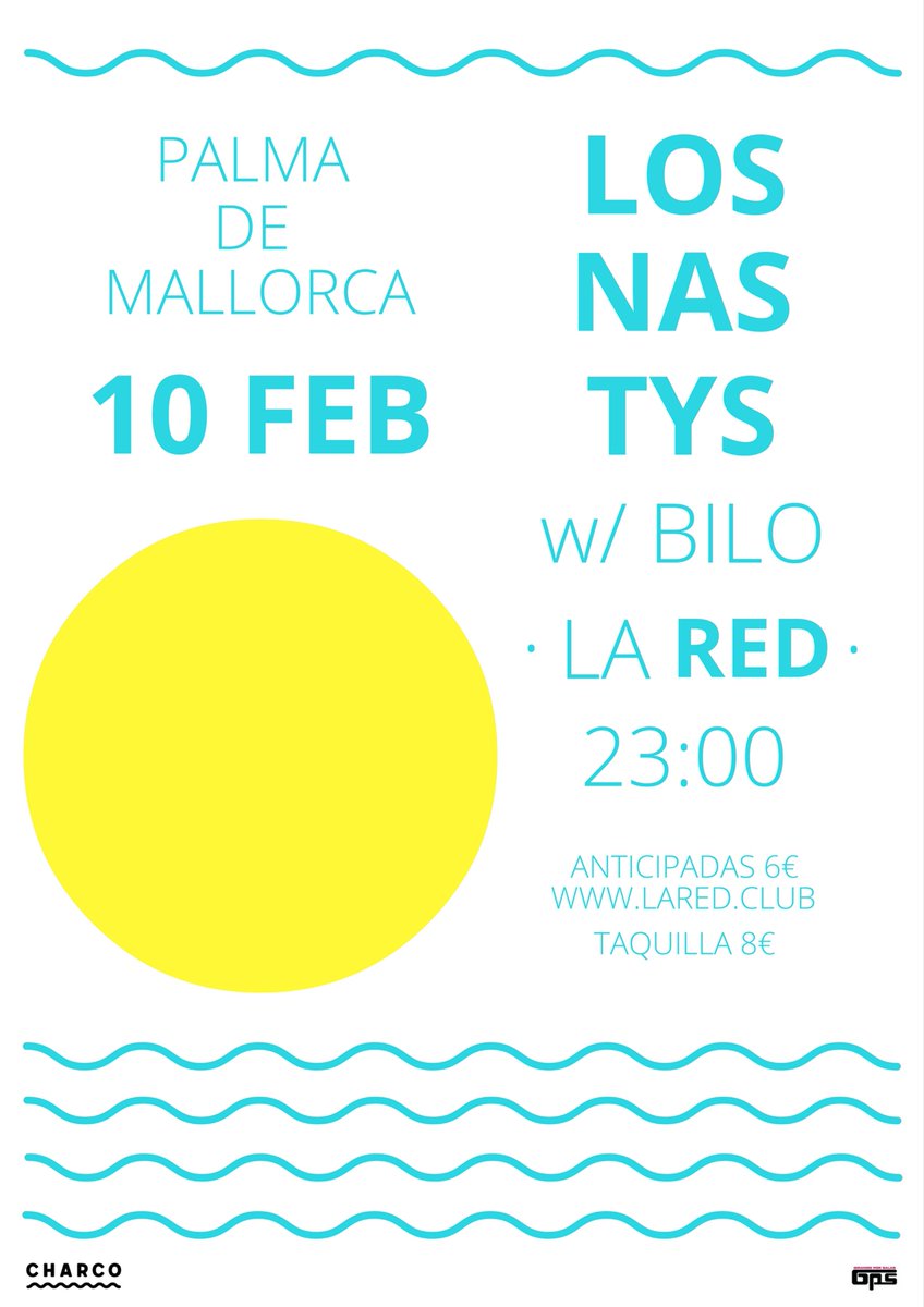 losnastys's tweet photo. Vamos pa #Mallorca primera vez en la isla w/ Bilo en #LaRedClub // Anticipadas e Info >> https://t.co/QgeVFPODkr https://t.co/BE8XEl4P2y