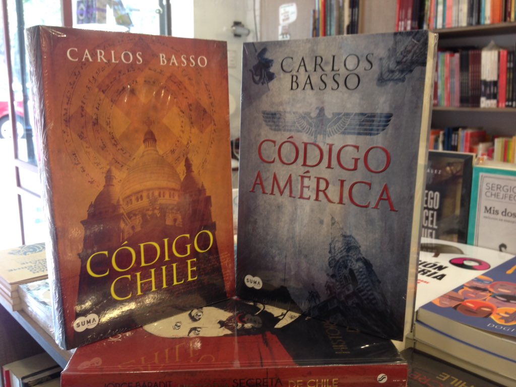 QueLeoForestal's tweet photo. #QueLeoEnLasVacaciones ? Aquí dos entretenidos libros de Carlos Basso que encuentras en el forestal. #CodigoChile #CodigoAmerica https://t.co/ftFyOtOxfk