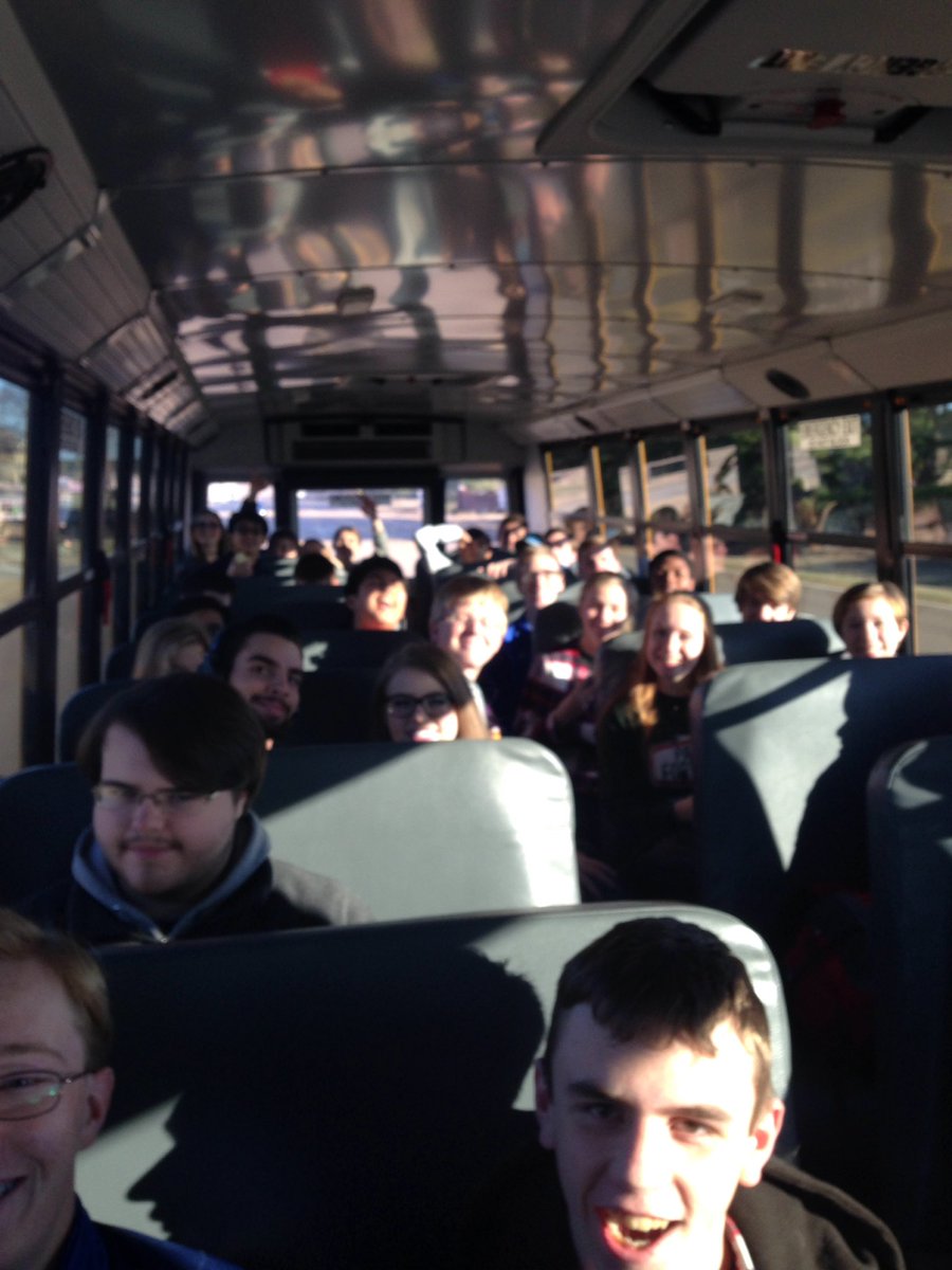 dchsjaguars's tweet photo. #DCRobotics team is on their way to @OleMissRebels for a #STEM excursion. #TeamDCS https://t.co/7JxknzhoTp