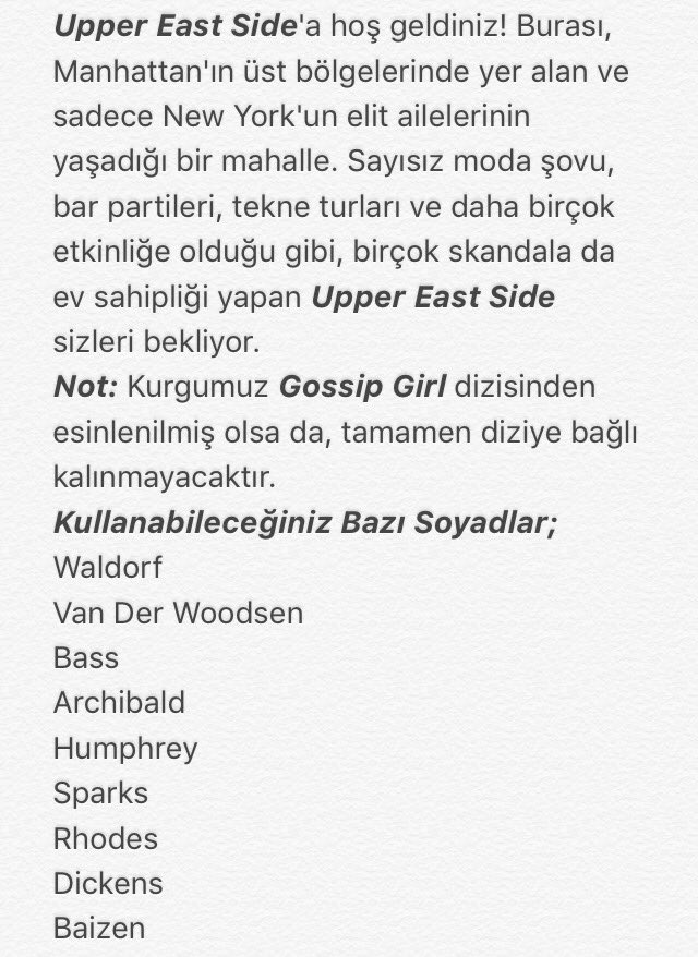 RPUpperEastSide's tweet photo. Kurgu ve Kurallar. https://t.co/Nn0VTuegMO