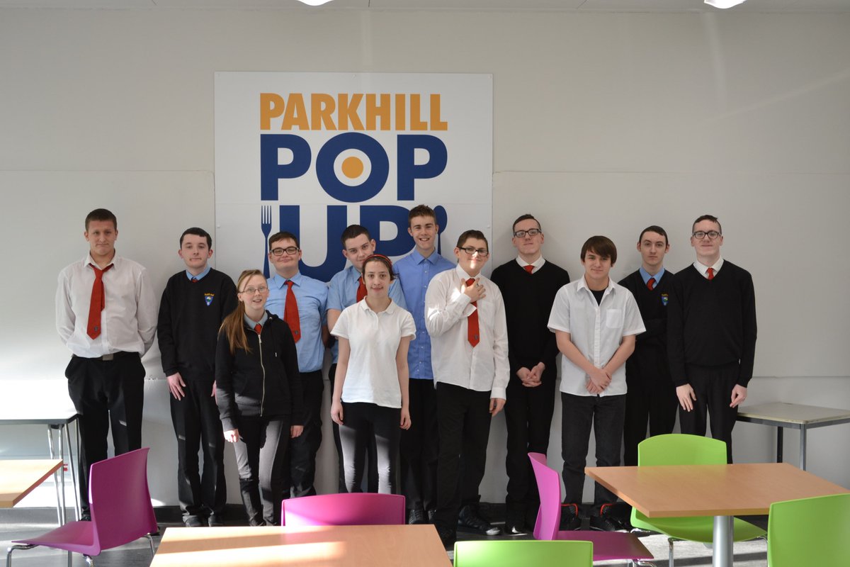 S6 pupils gave classes tours of our new @EnterAcadPark today. Well done. #confidentindividuals #skills #parkhillsec #leadershipoflearning