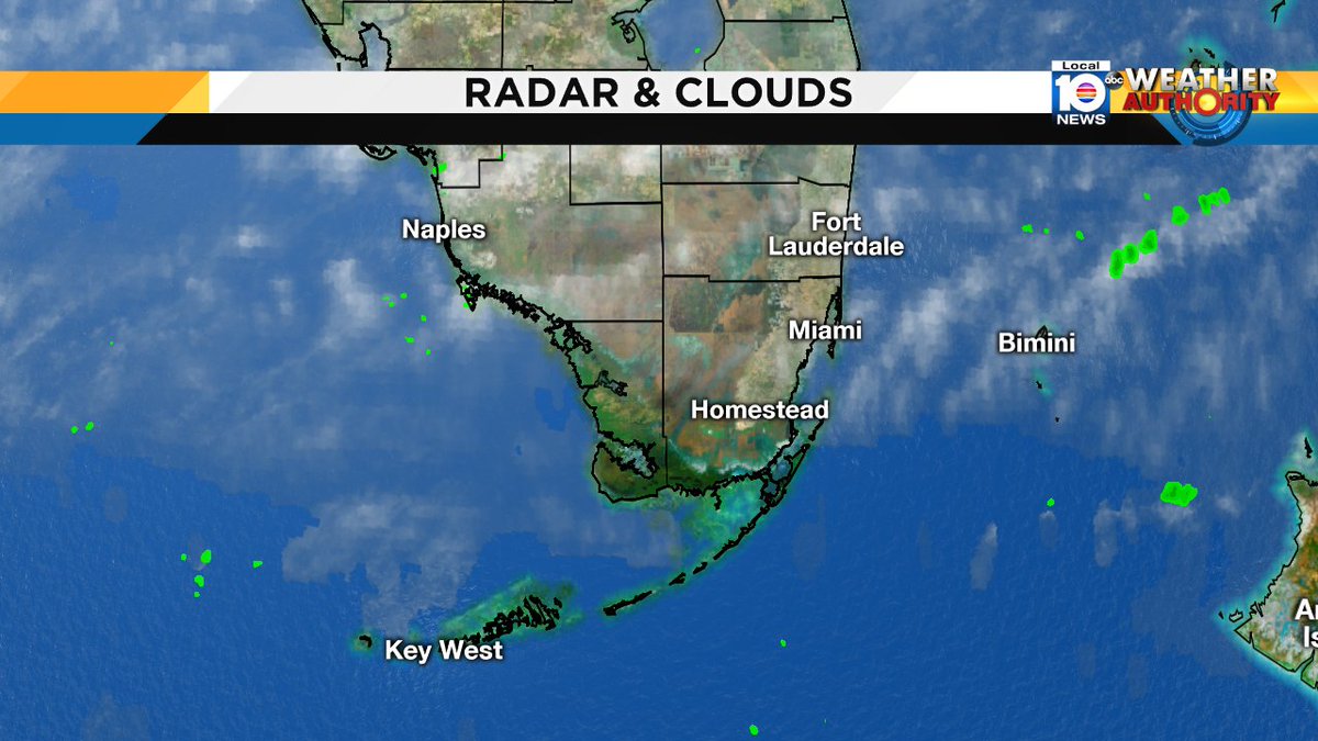 More clouds today with the chance of showers as a weak front moves though SFLO. Watch Meteorologist Julie Durda. https://t.co/CR2Kks9F6f