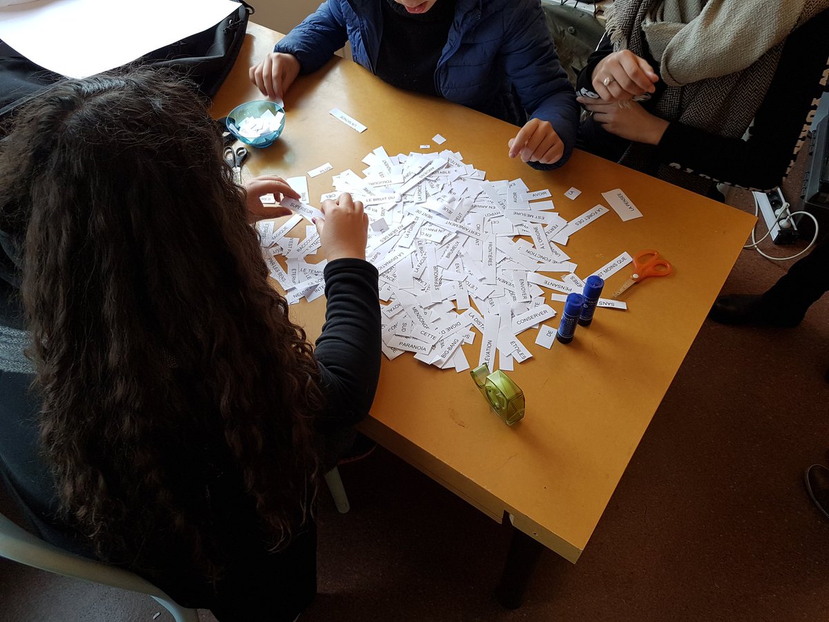 PMFtourcoing59's tweet photo. Plaisir d'écrire et de créer au Fresnoy #perseval   #lefresnoy #decrochagescolaire https://t.co/VHiX7D6eVC