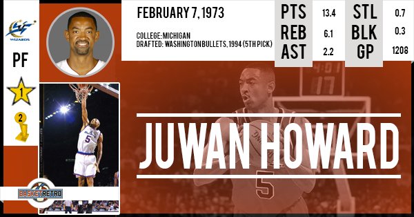 Happy birthday Juwan Howard !   
