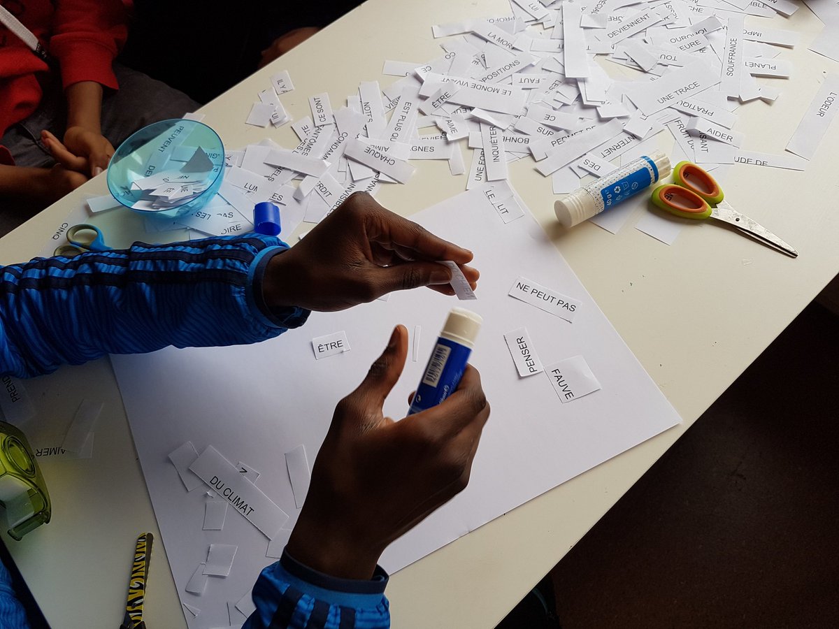 PMFtourcoing59's tweet photo. Plaisir d'écrire et de créer au Fresnoy #perseval   #lefresnoy #decrochagescolaire https://t.co/VHiX7D6eVC