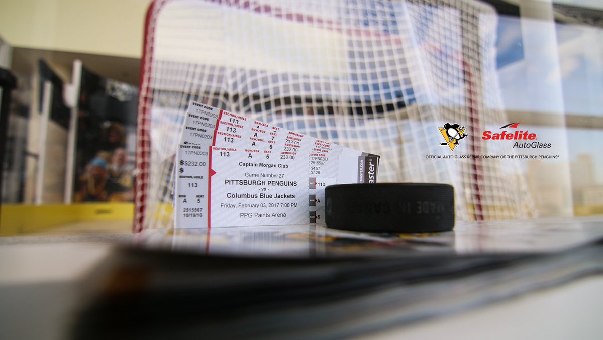 Want to win FOUR SEATS ON THE GLASS? Yeah, you do.

Retweet this for your chance to win.

Rules: pens.pe/2kzfUnS