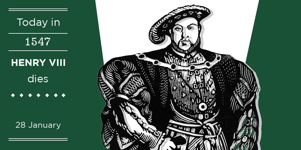 HRP_palaces's tweet photo. Today in 1547: Henry VIII dies - on what would have been Henry VII's 90th birthday #OTD https://t.co/CGV4Wwcs6k