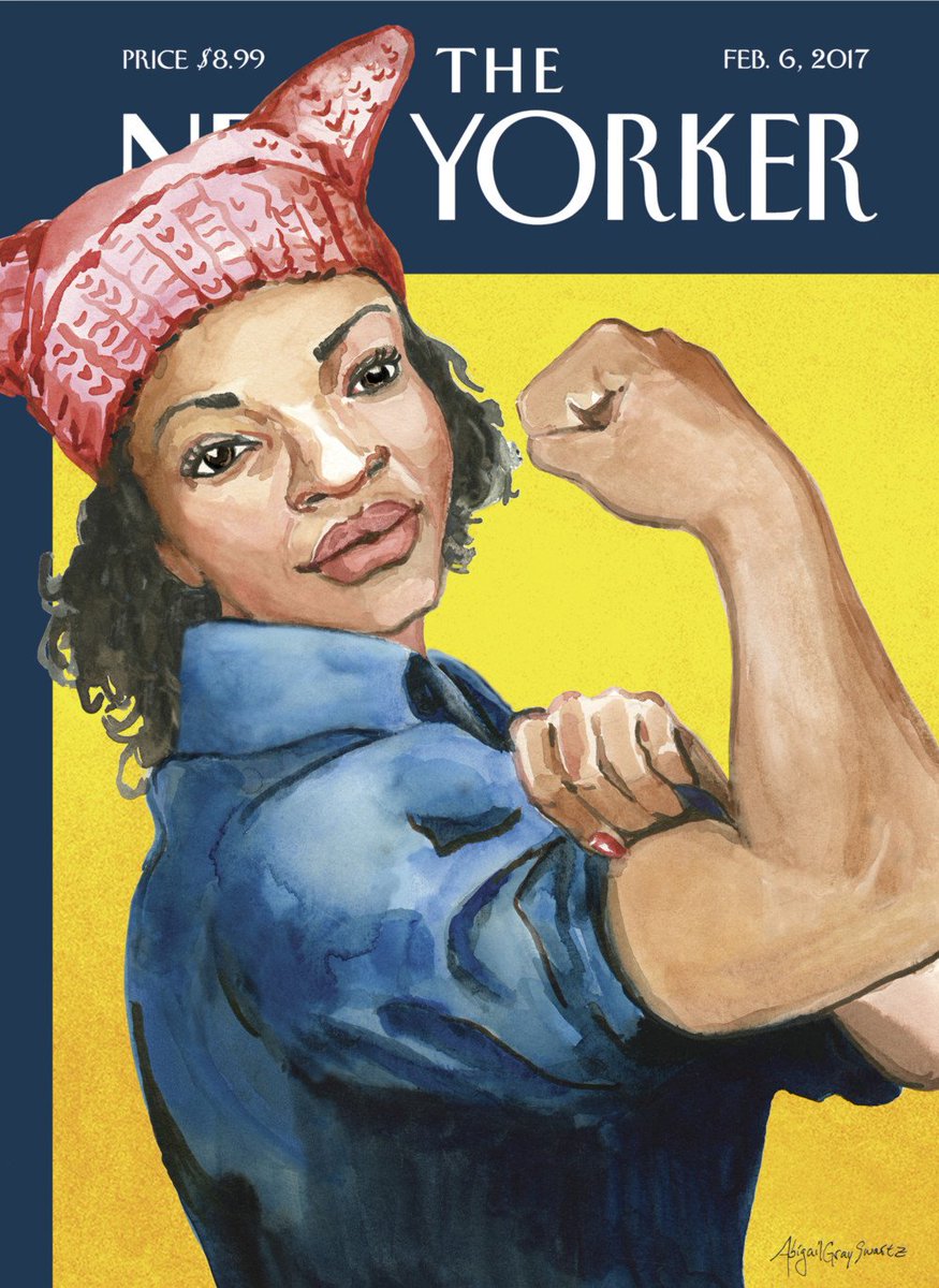 The cover of next week's <a href="/NewYorker/">The New Yorker</a>, “The March,” by Abigail Gray Swartz nyer.cm/8wecCAW