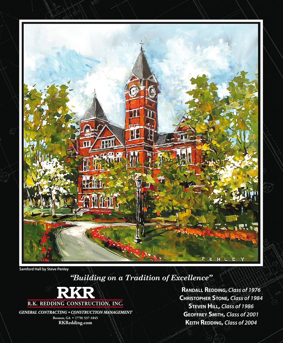 RKReddingConst's tweet photo. #FlashbackFriday: #RKR - #Building on a #Tradition of #Excellence - #Spring2010 @AuburnU @AuburnAlumni #SamfordHall #Penley https://t.co/JxdhRTqGNZ