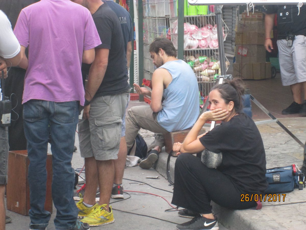 InfoLanzani's tweet photo. 📷 #PeterLanzani grabando #UnGalloParaEsculapio #1 
C: @BreenLanzani https://t.co/8CSF5lFAha