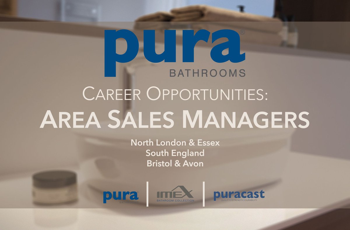 New #career opportunities: Area Sales Managers to #work for our expanding team, great basic salary+comms and more! ➔ buff.ly/2k4SeXa