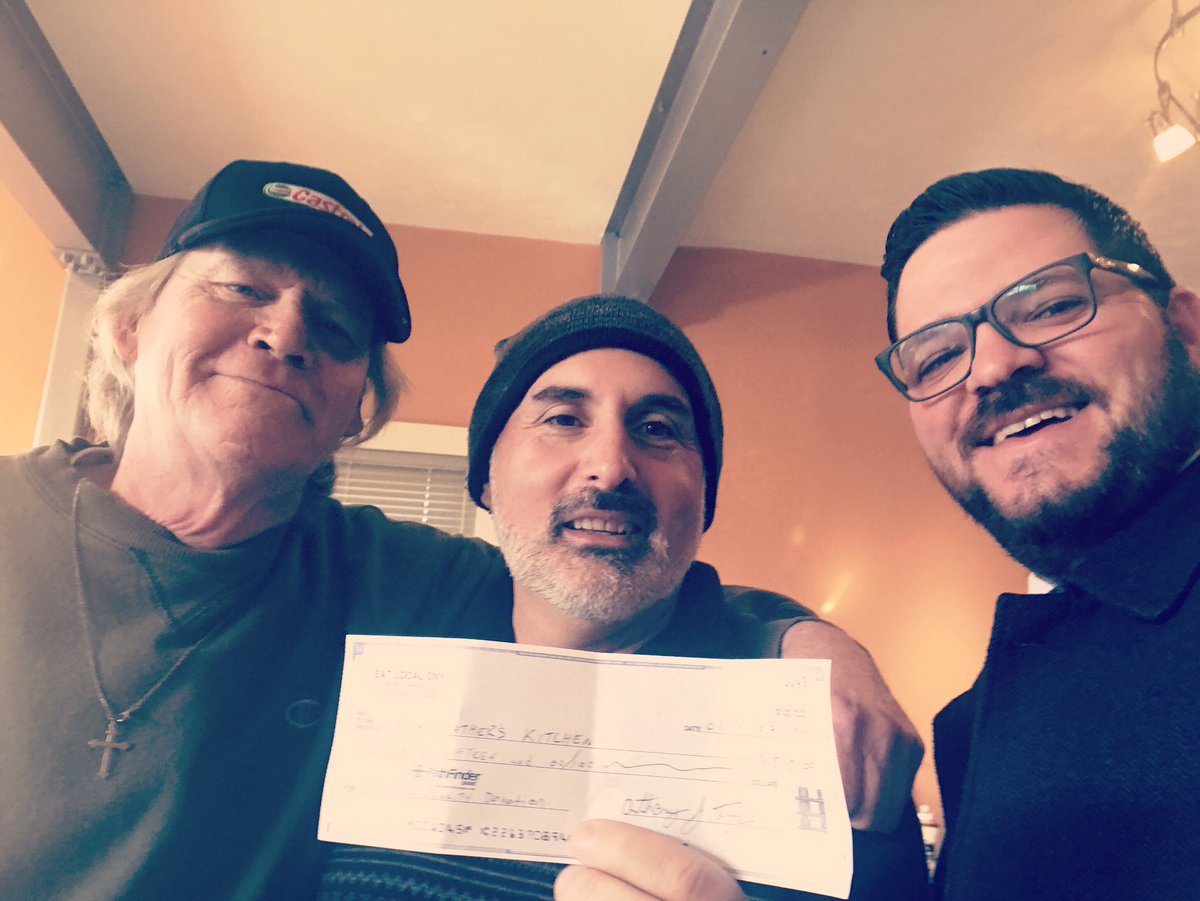 eatlocalnewyork's tweet photo. Bringing the first round of donations to In My Father's Kitchen from #Pintsforcharity. You can still buy one and help #IMFK #eatlocalcny https://t.co/o3uSBaKiRx