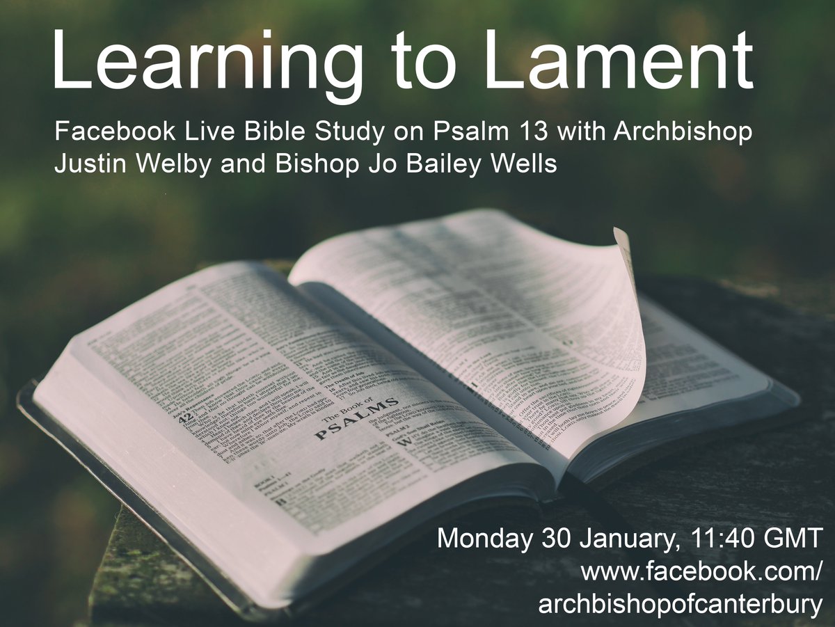 lambethpalace's tweet photo. Post your questions for @JustinWelby &amp; @BishopDorking and tune in live on Facebook on Monday: https://t.co/Nlyc5f9gGy https://t.co/Zkd2b5PWz9