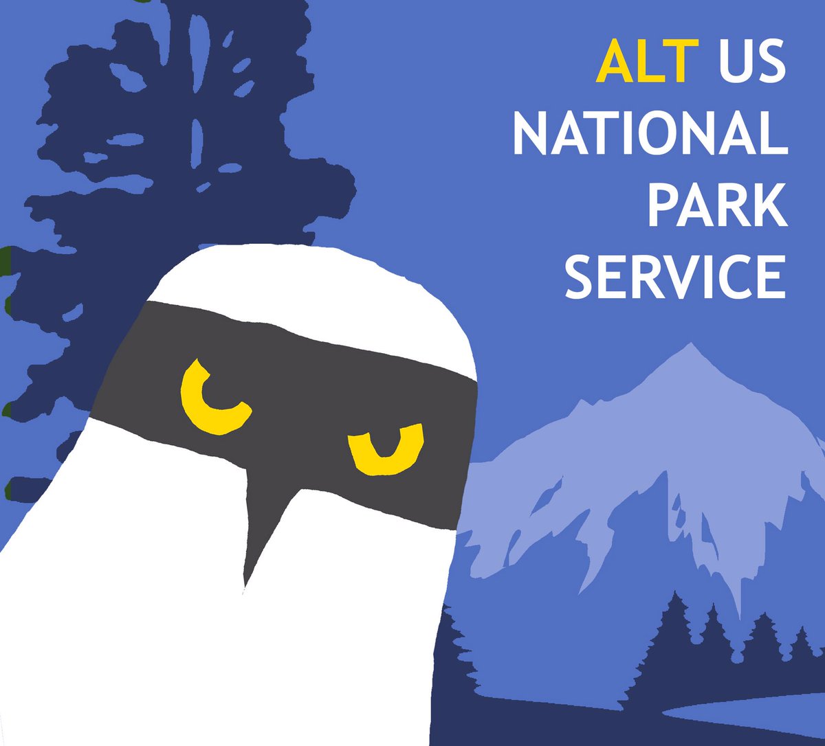 realkatbat's tweet photo. @AltNatParkSer  hello nightowls #altnatparkservice https://t.co/YeUwjpICsz